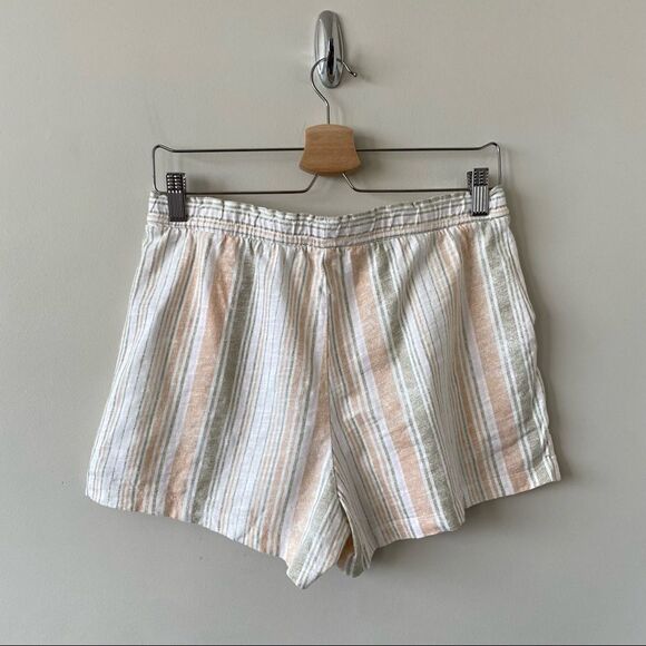 Z Supply -Mila Stripe Cotton Shorts (Small) - Picture 3 of 7